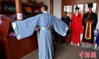 云南弥勒打造汉文化主题公园 游客“穿越”回古代
