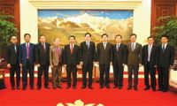 陈豪会见老挝北部4省代表团