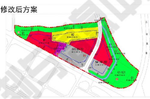 菊花村综合交通枢纽调整后规划图