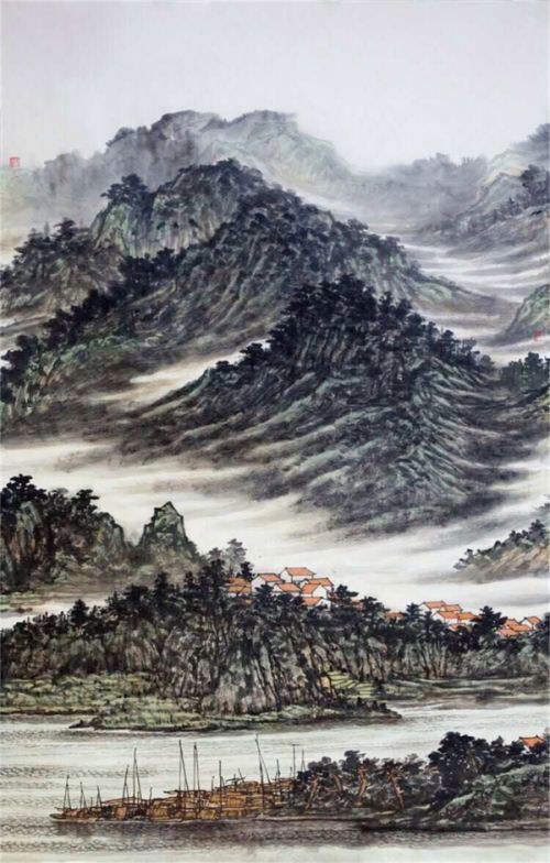 王召海和他的中国山水画