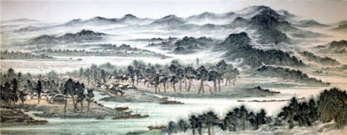 王召海和他的中国山水画