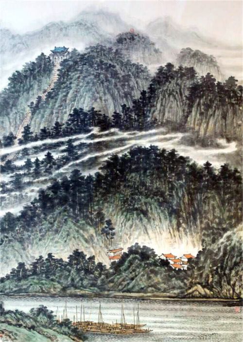 王召海和他的中国山水画