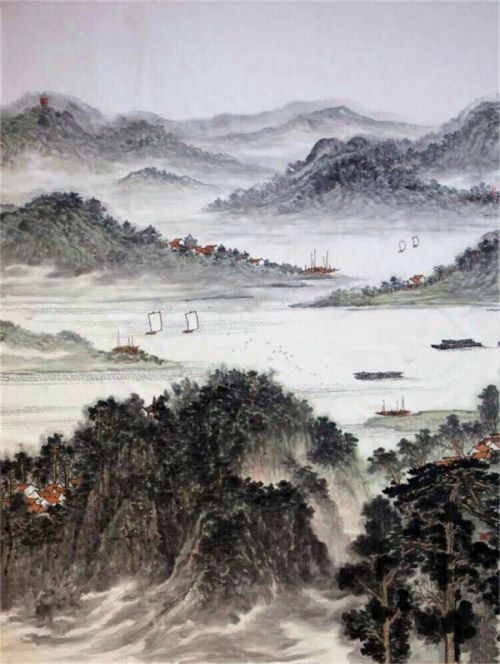王召海和他的中国山水画