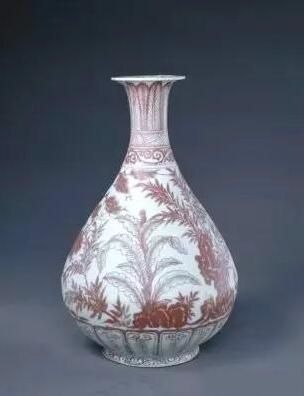 珍稀釉里红——始于元代（鉴赏）