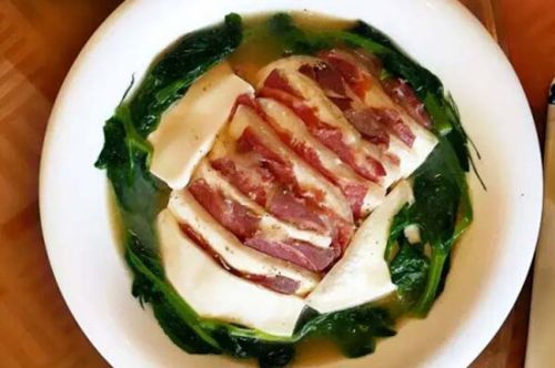 乳酪炖火腿片