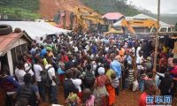 塞拉利昂泥石流灾害遇难人数升至499人
