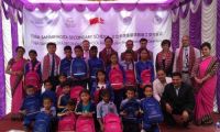 尼泊尔4·25地震后中国人民援建的第一所永久学校在尼成功交付 