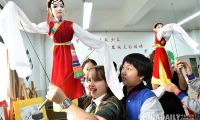 英国小学生扬州研学旅行 感受中国传统文化魅力