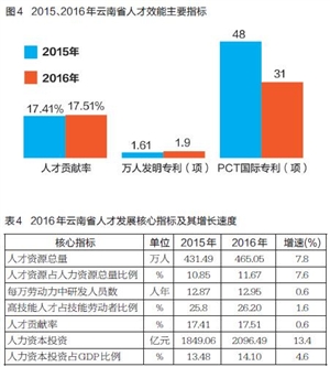 2016年度云南省人才发展统计公报