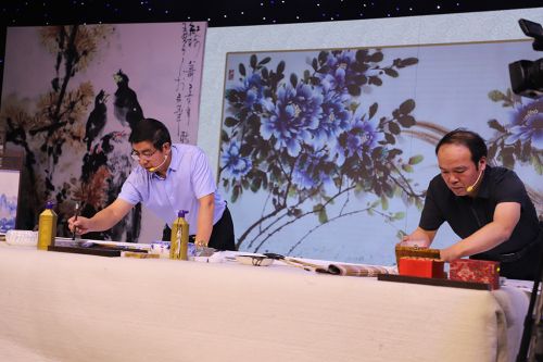 著名画家户广生先生受邀参加吉林卫视聚星汇